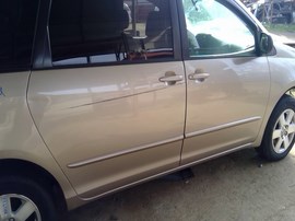 2005 TOYOTA SIENNA, GOLD, LE MODEL, 3.3L, AT FWD,  Z26288